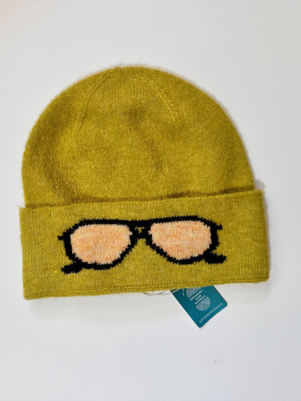 Anthropologie | Anthropologie Eyelash Beanie in Chartreuse